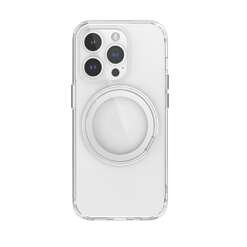 Transparent Phone Cases With Stand PC+TPU