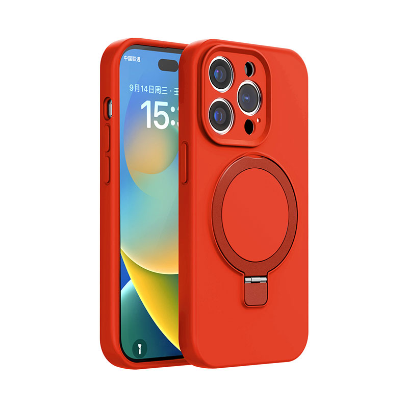 Transparent Phone Cases With Stand PC+TPU