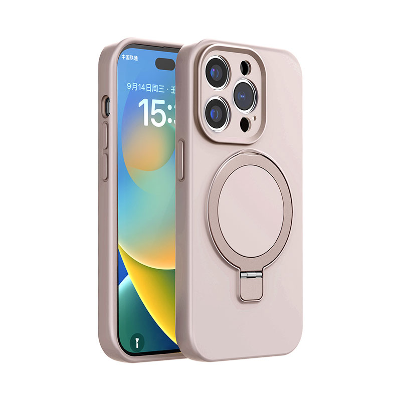 Transparent Phone Cases With Stand PC+TPU